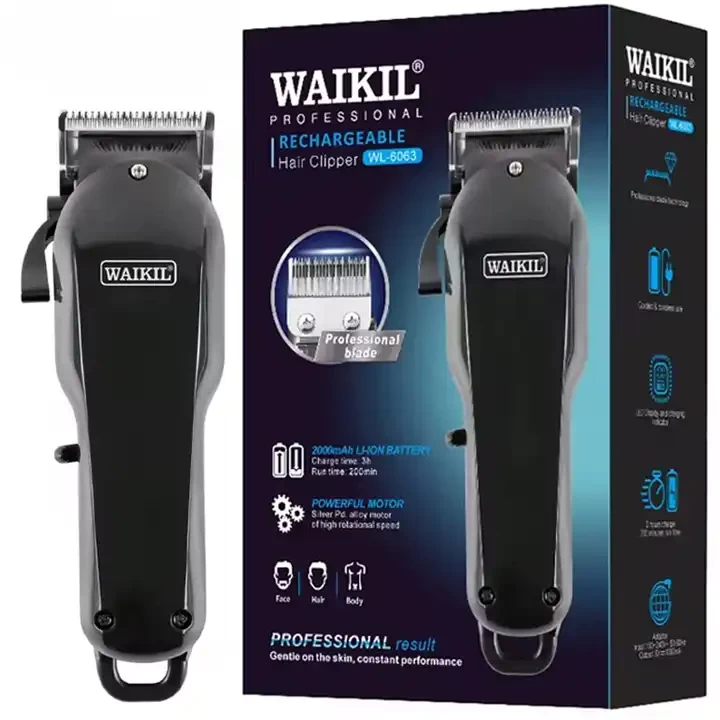 WAIKIL New Professional Hair Trimmer Best Hair Clipper Barbershop Men Electric S